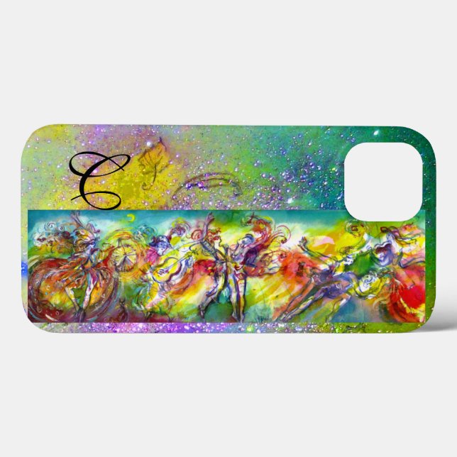 ITALIANO CARNIVAL MONOGRAM/ Dança,Música,Teatro (Verso (horizontal))
