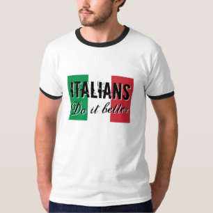 Italianos melhora camisetas