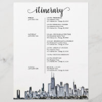 Itinerário de Boas-vindas do QPC Wedding Weekend