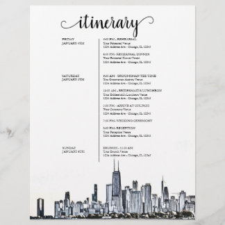 Itinerário de Boas-vindas do QPC Wedding Weekend