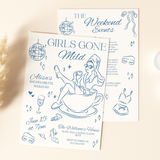 Itinerário de Convite para Solteira do Gone Mild (Criador carregado)