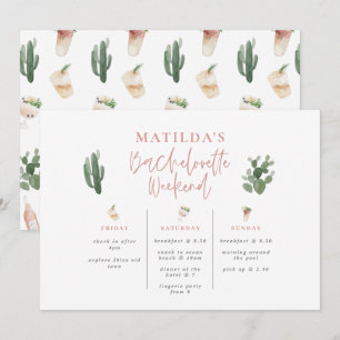 Itinerário de fim de semana das bebidas aquática