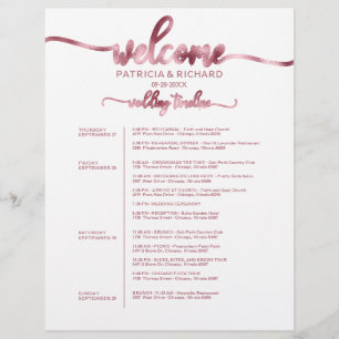 Itinerário de Fim de Semana de Casamento de 4 Dias