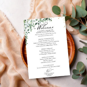Itinerário do Casamento Verde - Boas-vindas do Cas