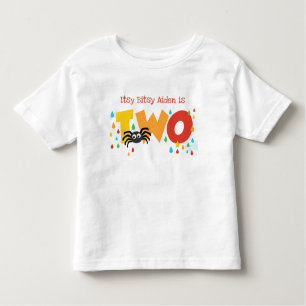 Itsy Bitsy Spider Segunda Camiseta Personalizada d