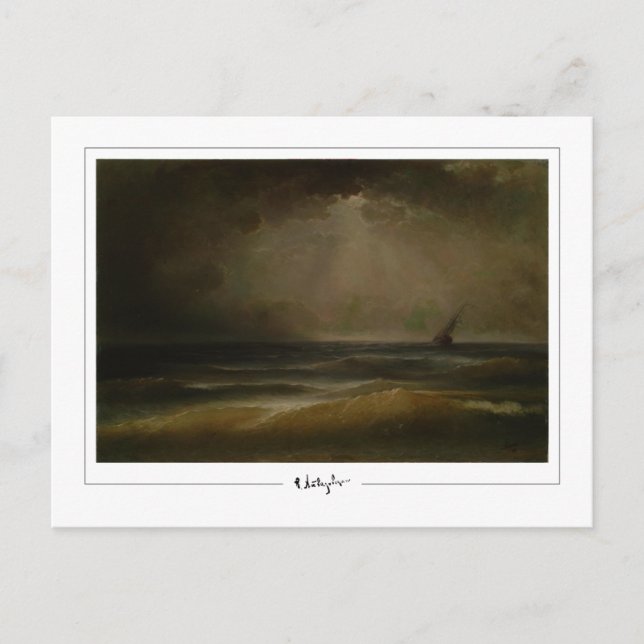 Ivan Aivazovsky #552 - Cartão Postal de Arte Fina (Frente)