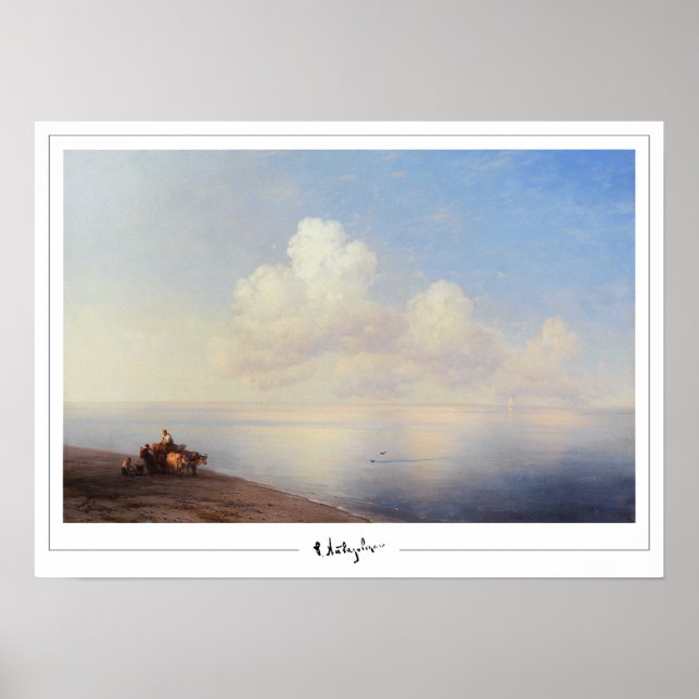 Ivan Aivazovsky Zedign Art Poster #360 (Frente)