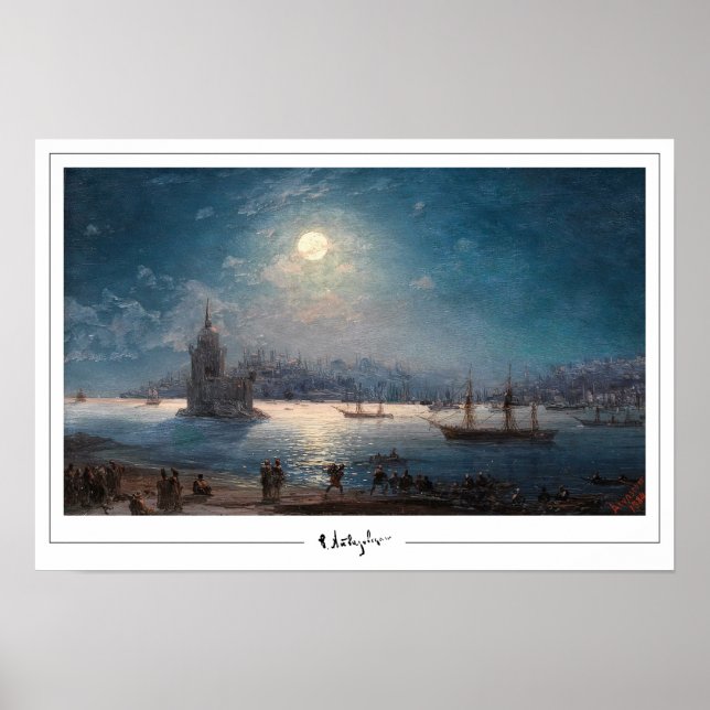 Ivan Aivazovsky Zedign Art Poster #437 (Frente)