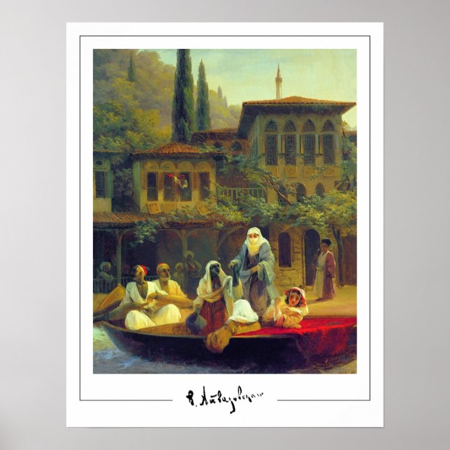 Ivan Aivazovsky Zedign Art Poster nº 3 (Frente)