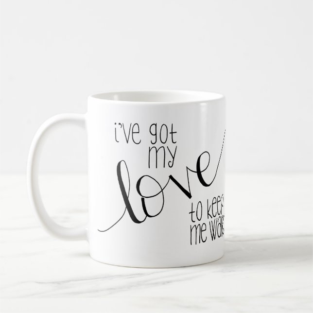 I've conseguiu meu amor manter-me caneca morna (Esquerda)