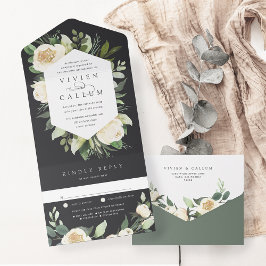 Ivory Bloom | Casamento de Mola Floral de Aquarela