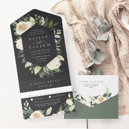 Ivory Bloom | Casamento de Mola Floral de Aquarela