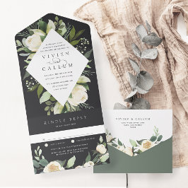 Ivory Bloom | Casamento de Mola Floral de Aquarela