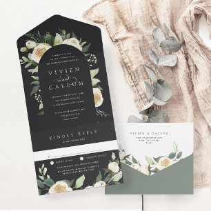 Ivory Bloom   Casamento por arco floril