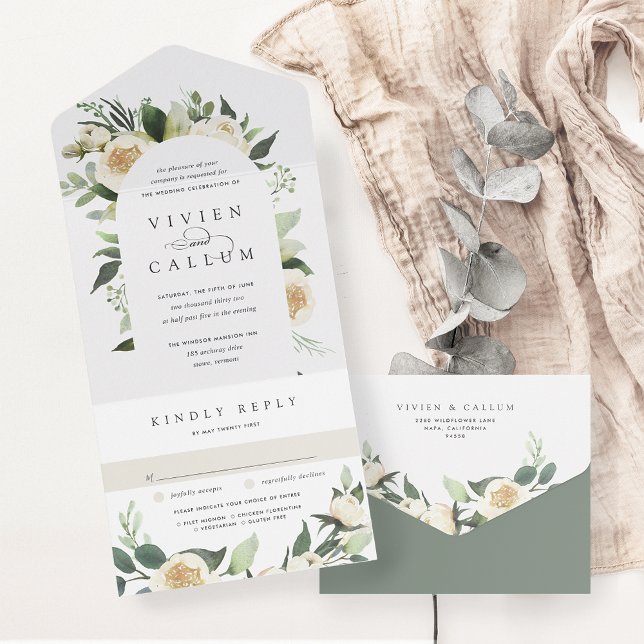 Ivory Bloom | Casamento por arco floril (Criador carregado)