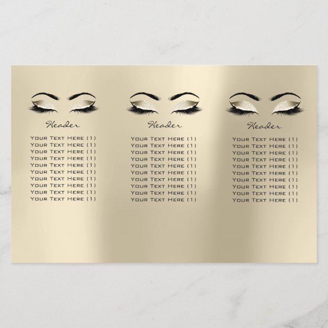 Ivory Creamup Eyes Lashes DL 3 Folheto (Verso)