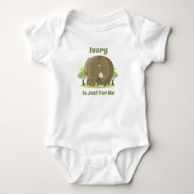 Ivory é só para mim, camiseta (Frente)