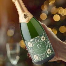 Ivory Floral e Aniversário do Casamento Emerald