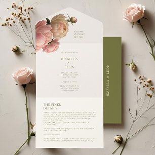 Ivory & Olive   Blush Rosa Wedding
