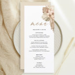 Ivory Pampas Grass Bohemian Wedus Menus<br><div class="desc">Boho Pampas Grass Terthy Menus Casamento Nascença Menus Casamento,  Menu Casamento Russo,  Menu Casamento Floral,  Menu Mesa Casamento</div>