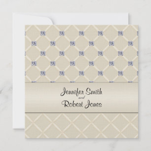 Ivory Quilling Bling Posh Casamento Convite