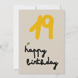 IVORY VINES - Cartão de Convite Floral de Aniversá