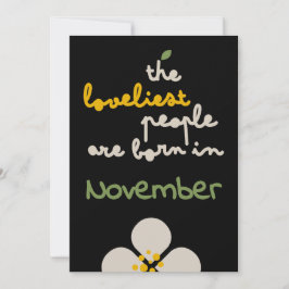 IVORY VINES - Cartão de Convite Floral de Aniversá