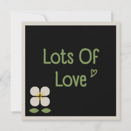 IVORY VINES - Cartão de Convite Floral para Dias d