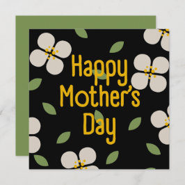 IVORY VINES - Cartão de Convite Floral para Dias d