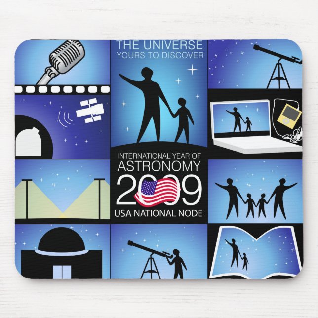 IYA2009 - Nó dos E.U.: Mousepad (Frente)