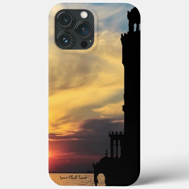Izmir Clock Tower Sunset, Turquia (Verso)