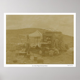 "J.A. Chuck Wagon, Jantar" Poster
