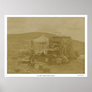 "J.A. Chuck Wagon, Jantar" Poster