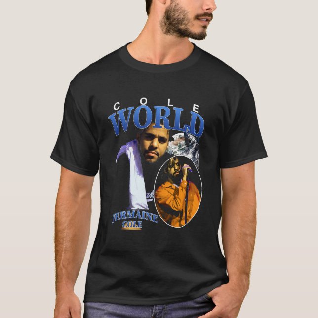 J. Cole Cole World Classic T-Shirt (Frente)