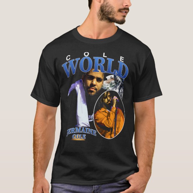 J. Cole Cole World Classic T-Shirt (Frente)
