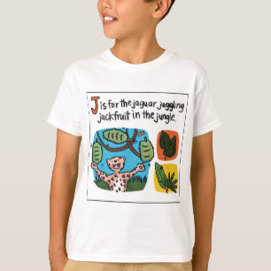 J é para a camiseta Jackfrukids