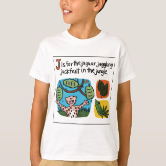 J é para a camiseta Jackfrukids