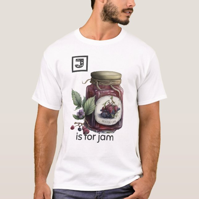 J é para Jam T-Shirt (Frente)