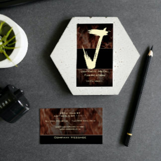 J Flame Monographic Cartão de visita