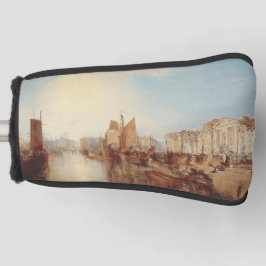 J.M.W. Turner: Porto de Dieppe Arte Romântica Fina