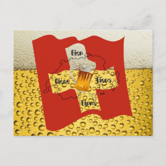 J Swiss love Beer cartão postal