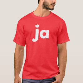ja Camiseta com Sobrenome Polonês