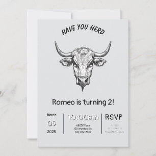 Já Ouviu O Convite De Aniversário?