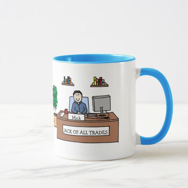 Jack de todos os comércios - caneca personalizada (Direita)