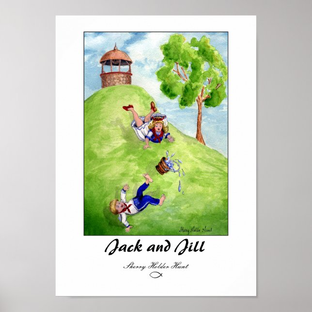 Jack e Jill Impressão - Personalizado (Frente)