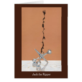 Jack, o Estripador, Cartão de Saudação Semibrilho