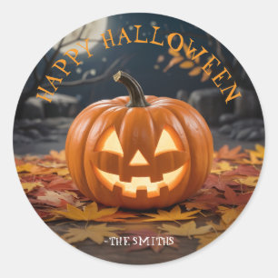 Jack O Lantern Halloween - autocolante personaliza