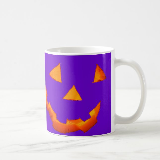 Jack-o-Lanterna caneca II (Direita)