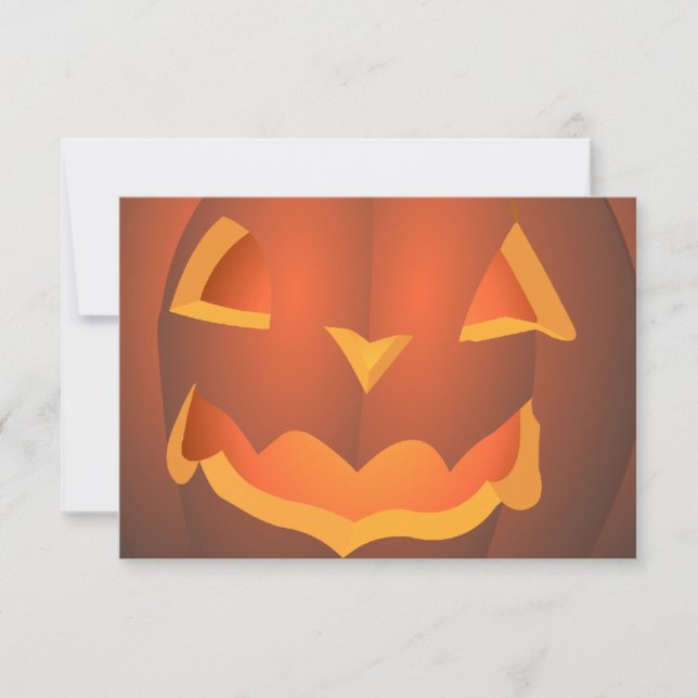 Jack-o-Lanterna convoca Cartões de Halloween Perso (Frente)