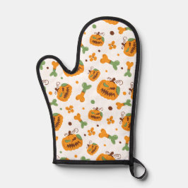 Jack-o-Lanterna e Ossos Louco Halloween